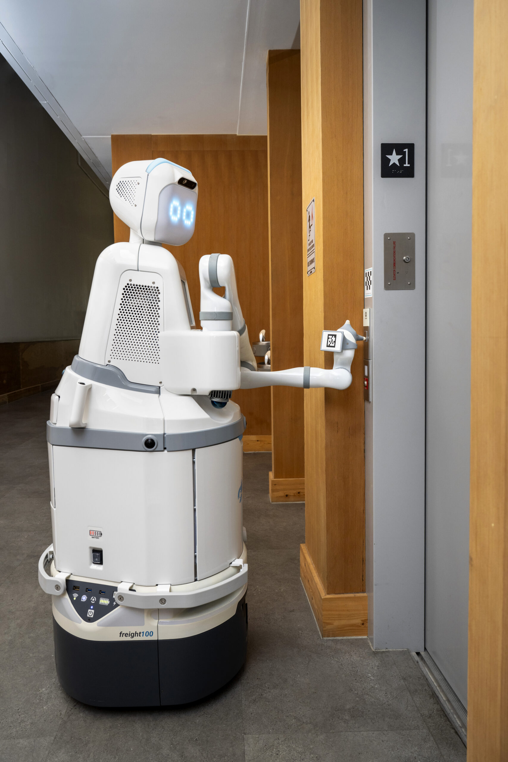 Le robot hospitalier Moxi 2.0 de Diligent Robotics