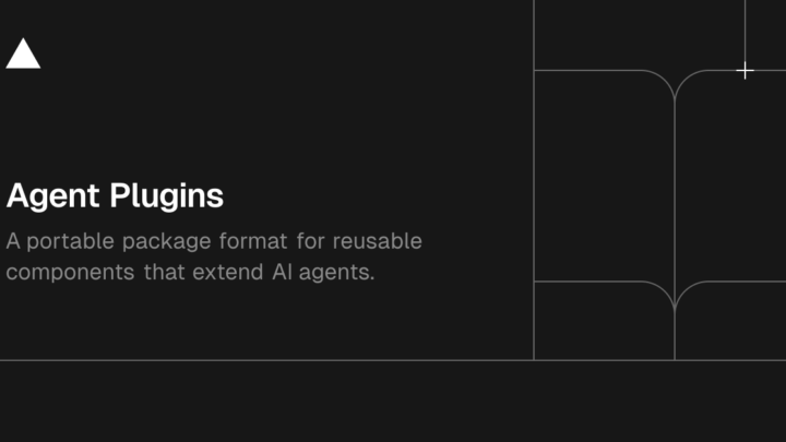 Visuel officiel Agent Plugins présentant un format portable pour étendre les agents IA