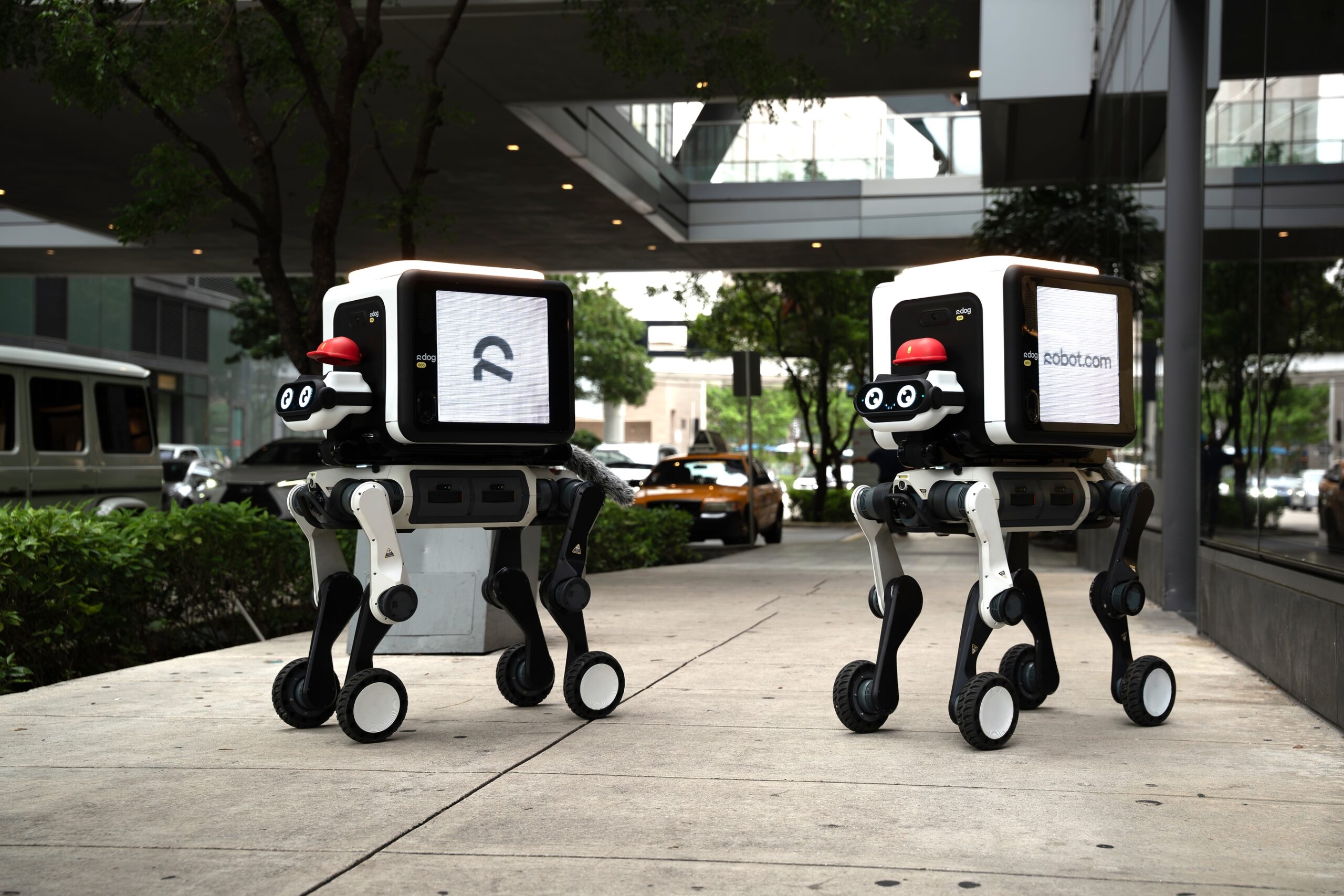 R-dog, robot quadrupède de livraison présenté par Robot.com