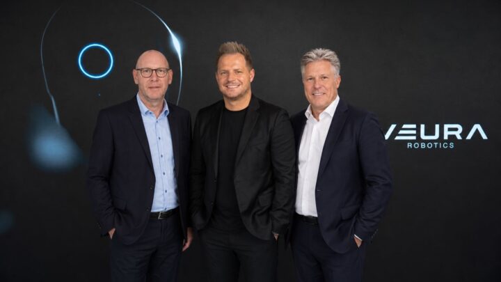 Dirigeants d’ADLATUS Robotics et de NEURA Robotics réunis après l’acquisition