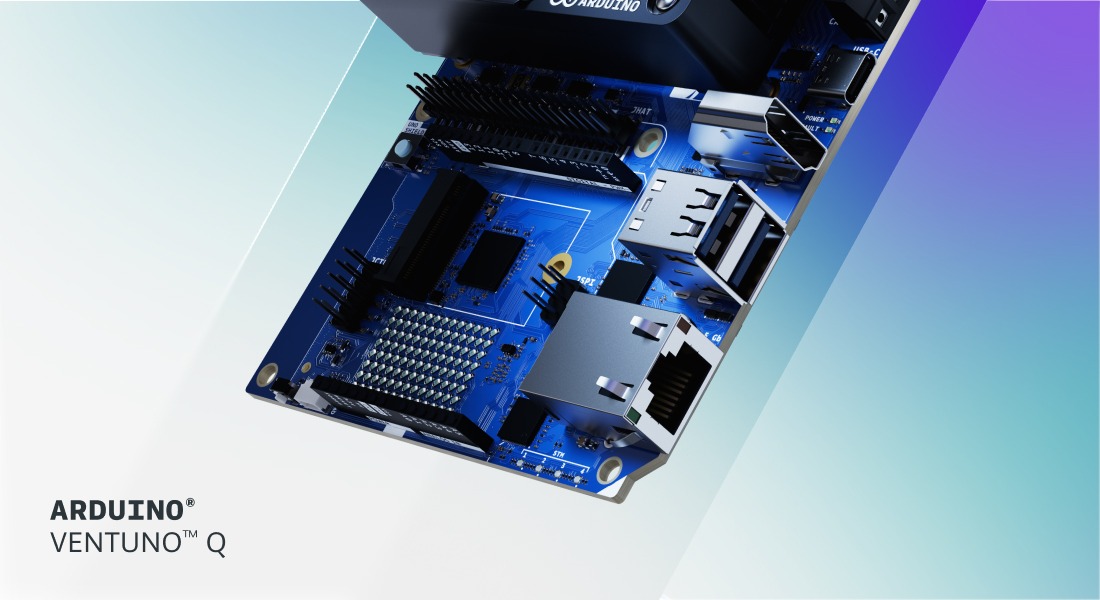 Carte Arduino VENTUNO Q conçue pour l’intelligence artificielle locale et la robotique