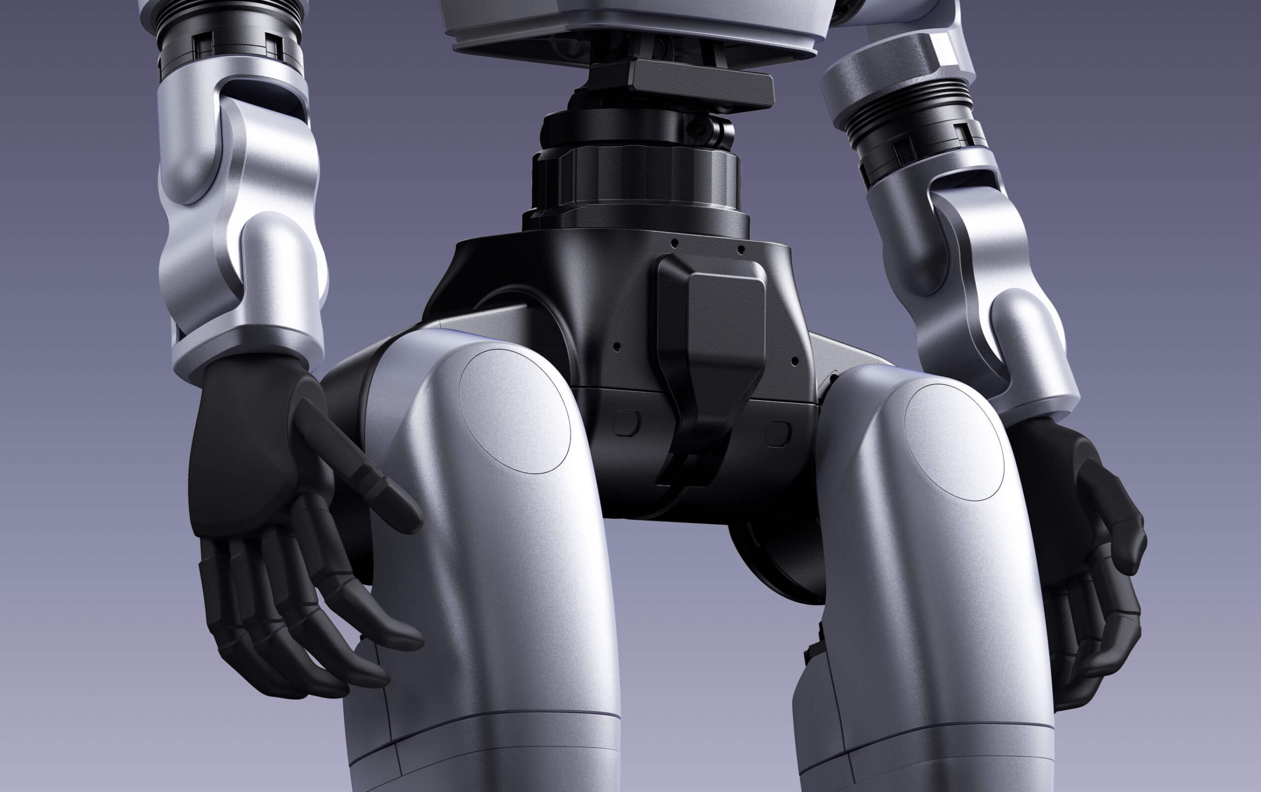 Détail du robot humanoïde Unitree G1