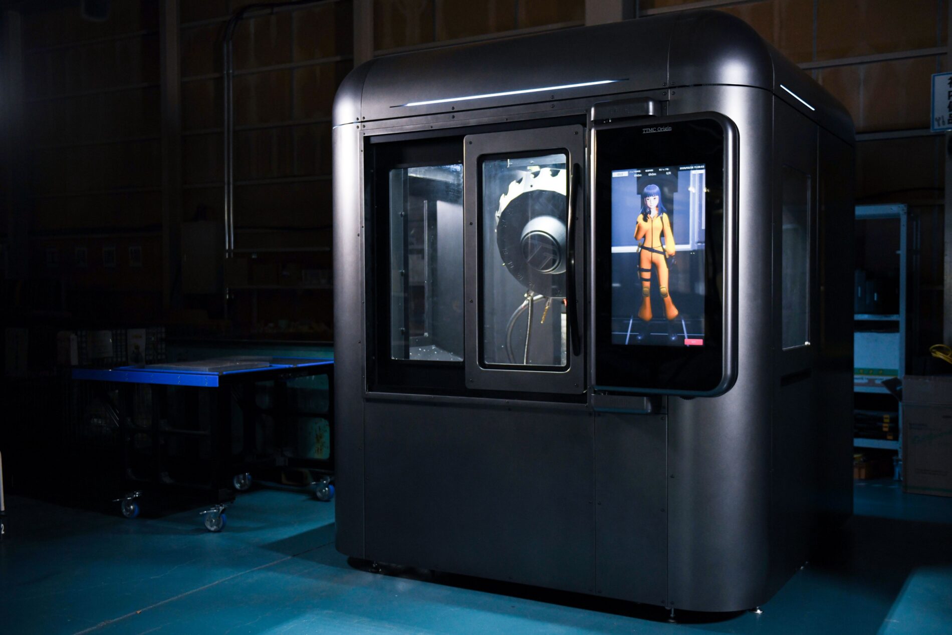 Machine d’usinage autonome TTMC Origin d’Arum dans une usine japonaise