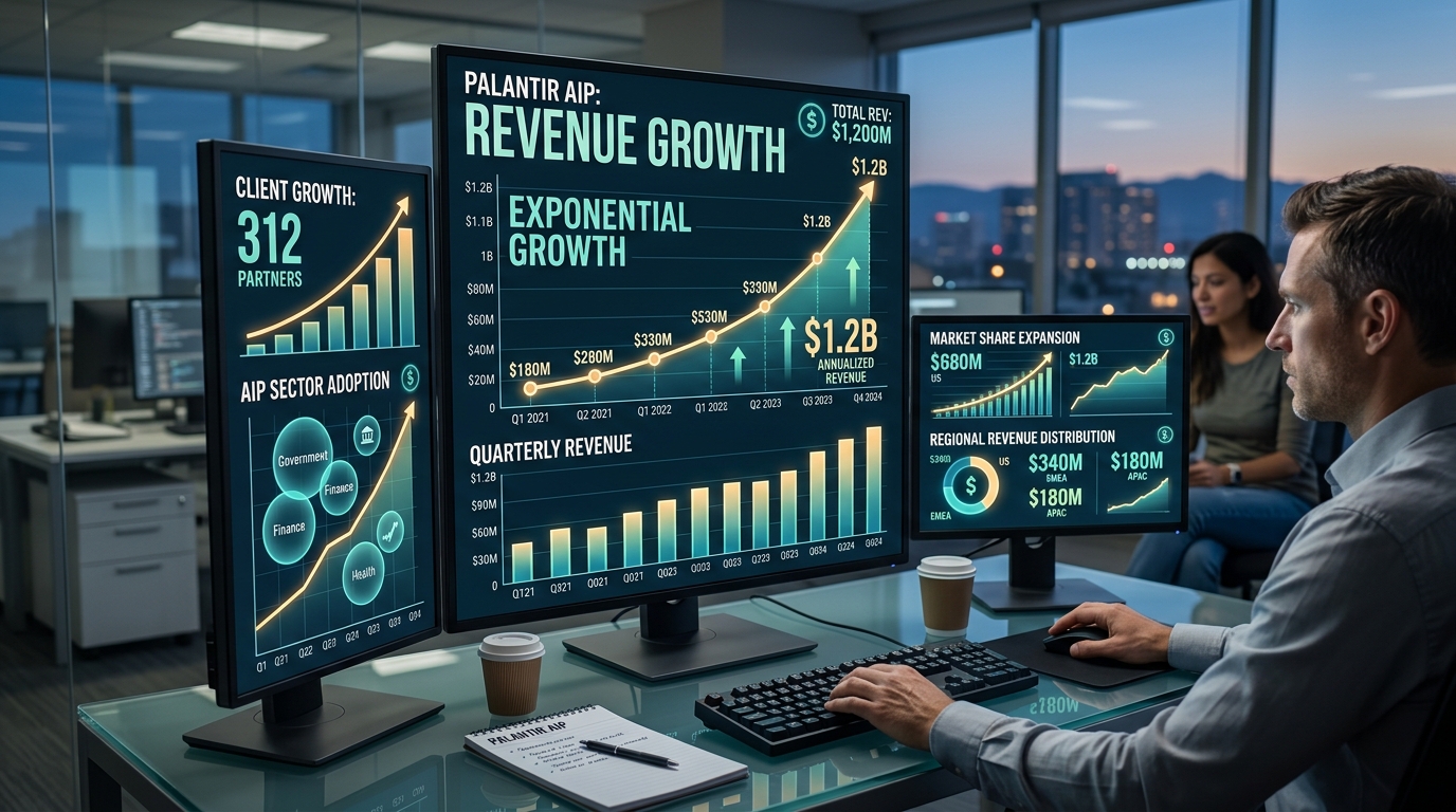 Palantir Q2 2026 resultats IA revenus croissance commerciale