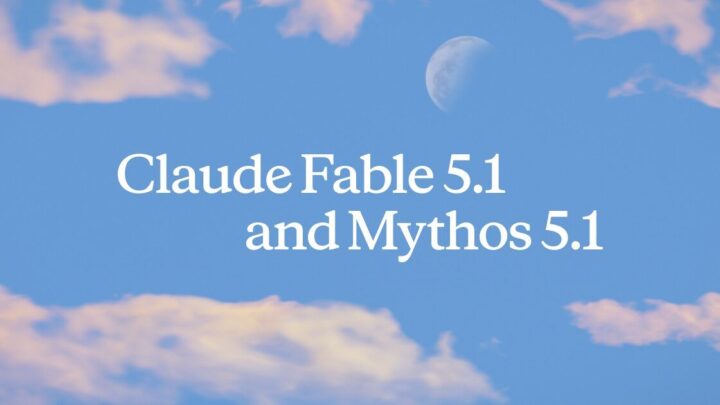 Visuel officiel de Claude Fable 5.1 et Mythos 5.1 publié par Anthropic