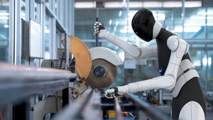 Robot humanoïde 4NE1 de Neura Robotics présenté dans un visuel de l’IFR