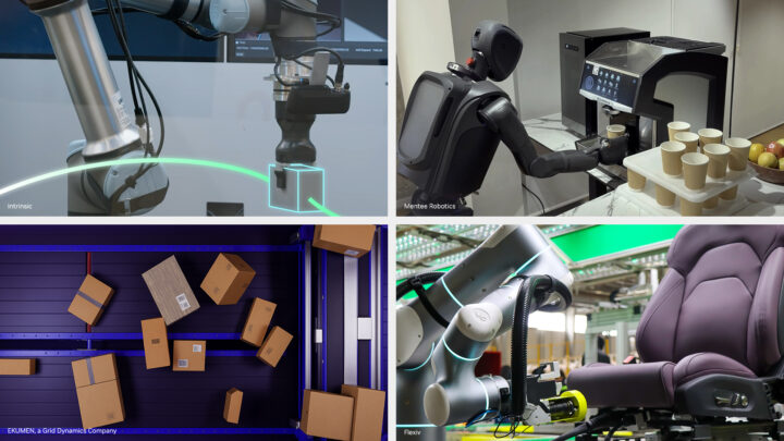 Bras robotique développé avec les outils NVIDIA Isaac ROS 5.0