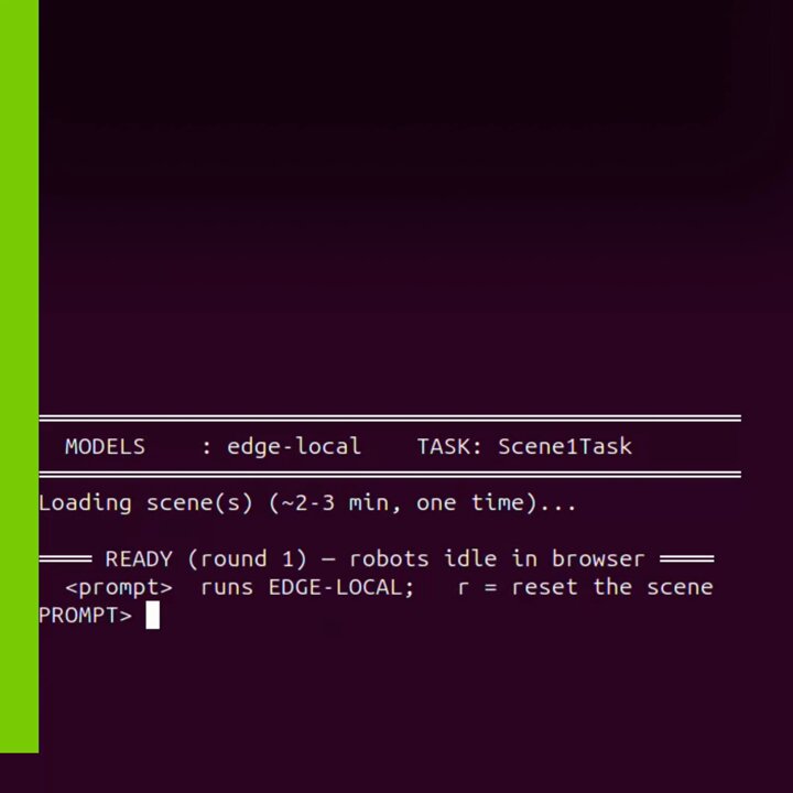 Un bras robotique contrôlé par NVIDIA Cosmos 3 Edge sur Jetson AGX Thor