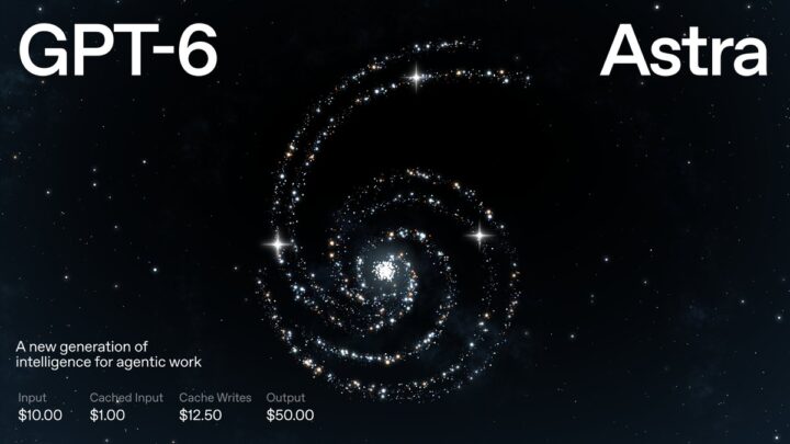 Visuel officiel de GPT-6 Astra présenté par OpenAI