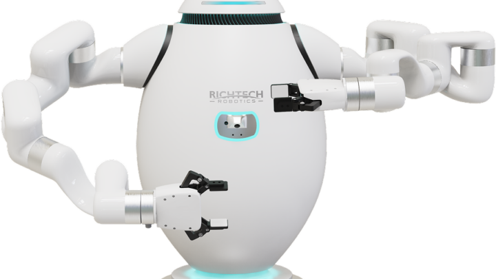 Robot autonome de nettoyage DUST-E de Richtech Robotics