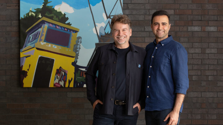 Marc Theermann et Farbod Farshidian, cofondateurs de Dynamic Creatures