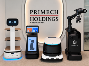 Primech pilote une plateforme pour coordonner plusieurs robots de service