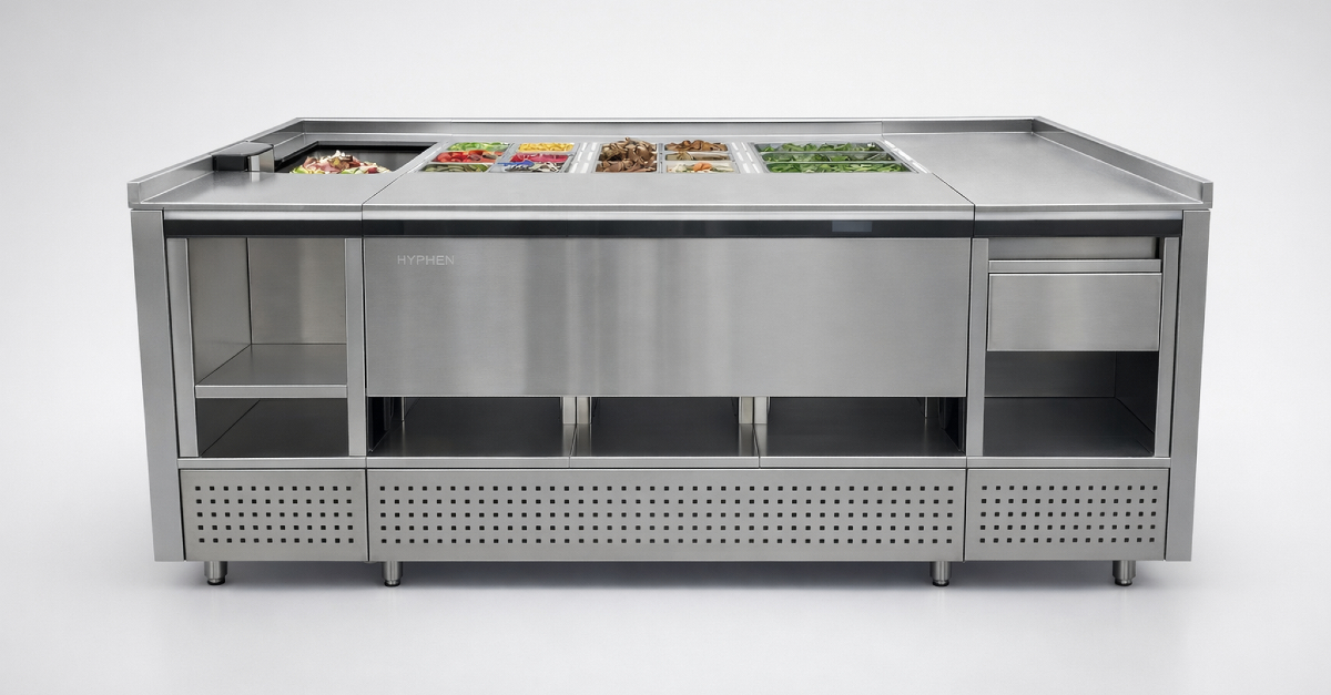 La ligne robotisée Automated Makeline de Hyphen pour la restauration