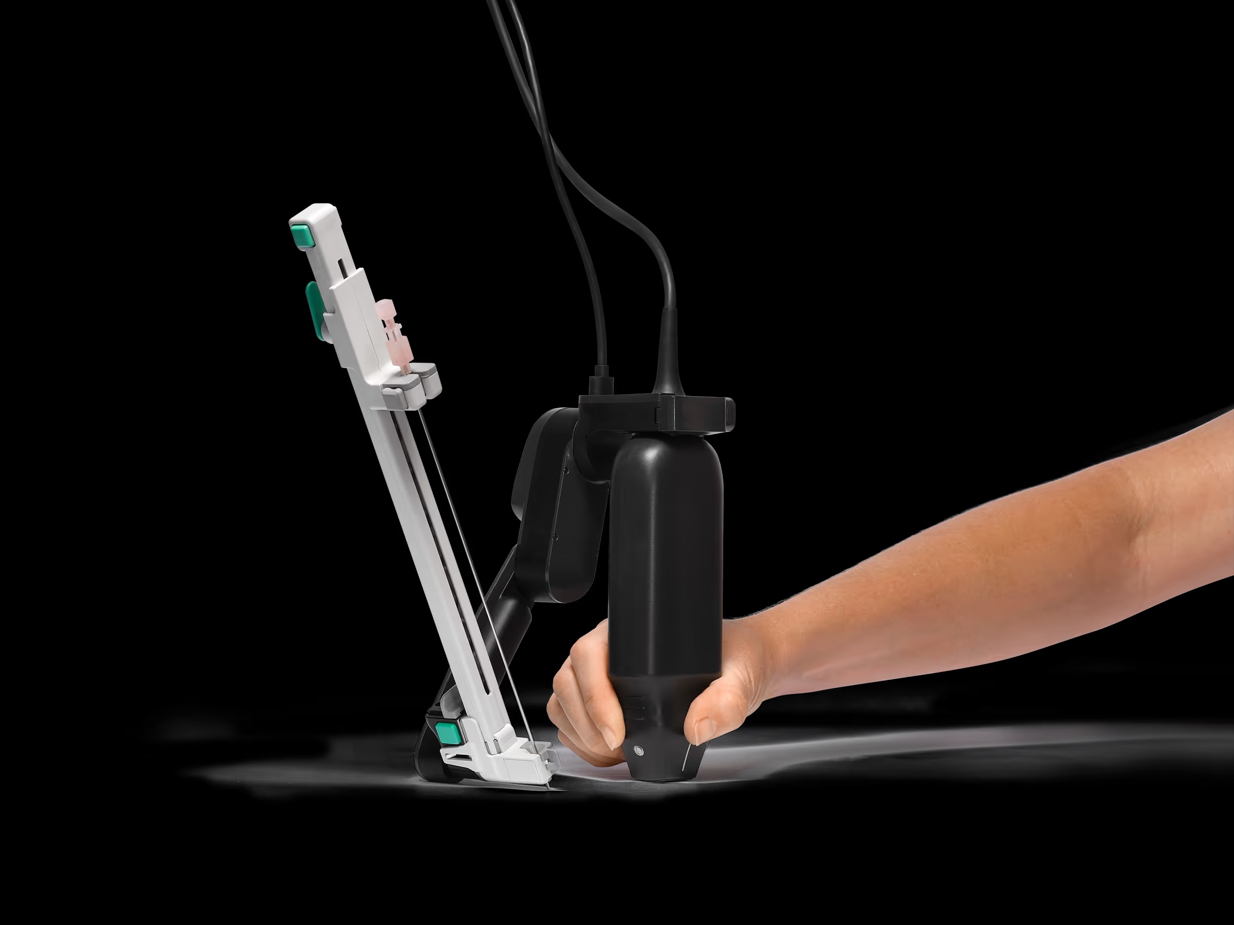 Système robotique médical Focalist de Mendaera guidant une aiguille