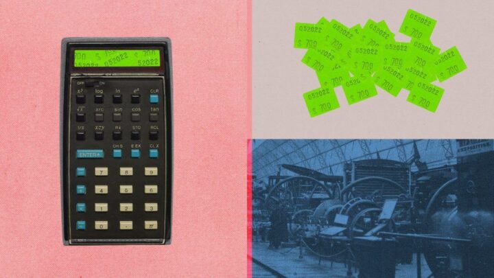 Composition illustrant le calcul économique et une usine pour l’étude d’Anthropic sur le travail robotisé
