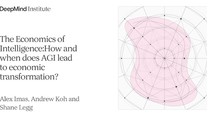 Illustration du DeepMind Institute sur la coordination des agents et l’économie de l’AGI