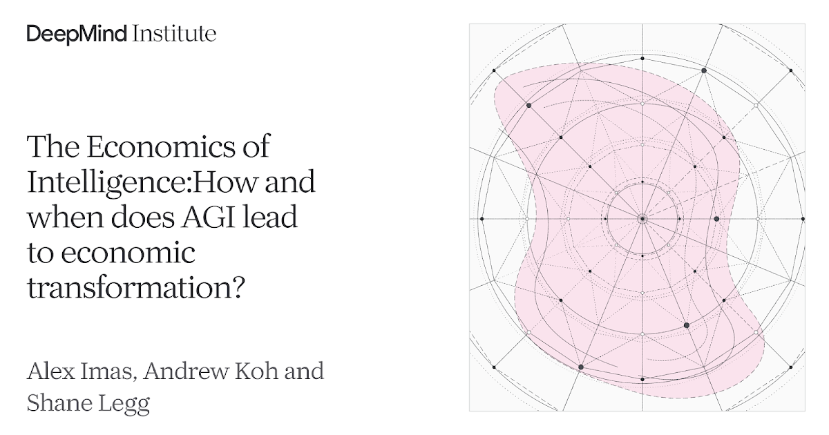Illustration du DeepMind Institute sur la coordination des agents et l’économie de l’AGI