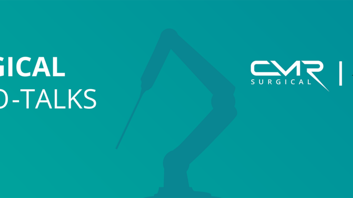 Le robot chirurgical modulaire Versius de CMR Surgical dans un bloc opératoire