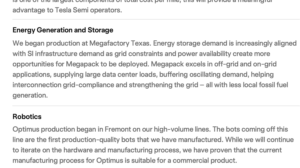 Tesla lance la production d’Optimus sur ses lignes de Fremont