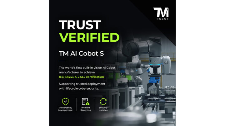 Cobot TM AI Cobot S de Techman Robot équipé de vision intégrée