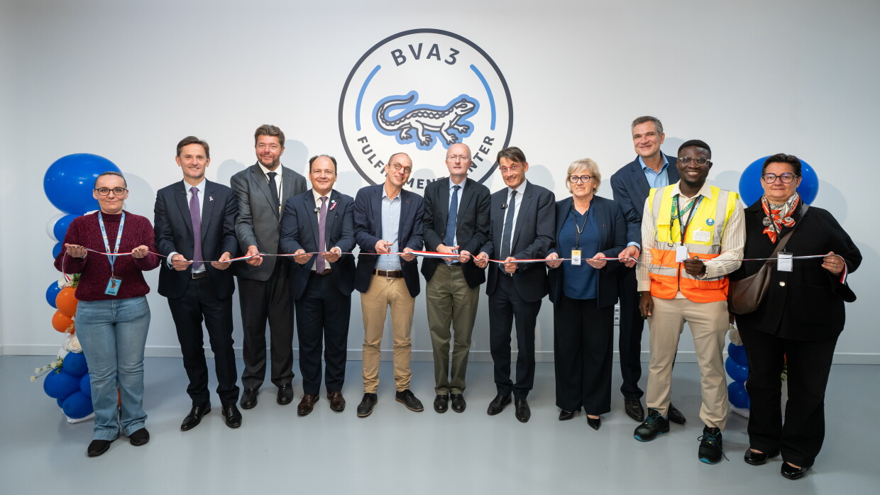 Inauguration du centre de distribution Amazon de Beauvais